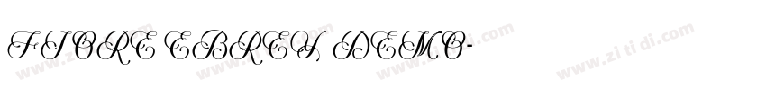 fiore ebrey demo字体转换